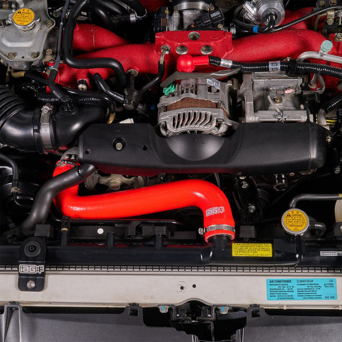 IAG Performance Silicone Radiator Hose Kit Red 2002 - 2007 WRX / 2004 - 2007 STI - IAG-ENG-2328RD - Subimods.com