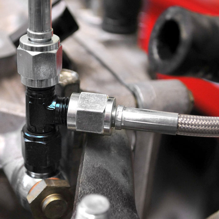 IAG Performance Stock Location Turbo Oil Feed & AVCS Line 2006 - 2014 WRX / 2004 - 2021 STI / 2005 - 2009 Legacy GT / 2004 - 2008 Forester XT - IAG-ENG-2070 - Subimods.com