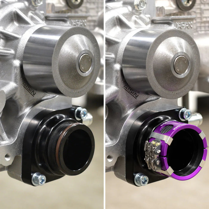 IAG Performance Subaru Wiggins Style Thermostat Housing 2002 - 2014 WRX / 2004 - 2021 STI / 2013 - 2024 BRZ / 2004 - 2013 Forester XT / 2005 - 2009 Legacy GT - IAG-ENG-2041 - Subimods.com