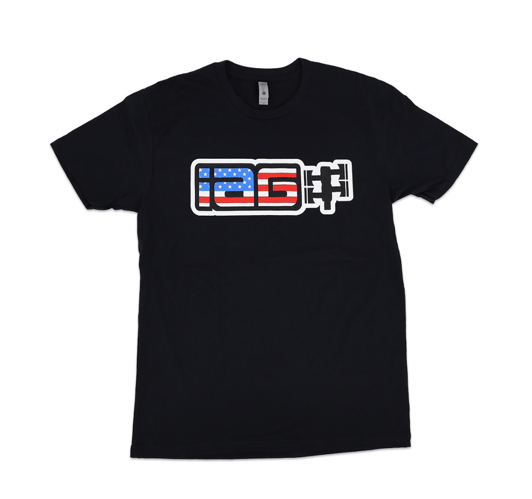 IAG Performance USA Boxer Logo Shirt Black for Subaru WRX — Subimods.com