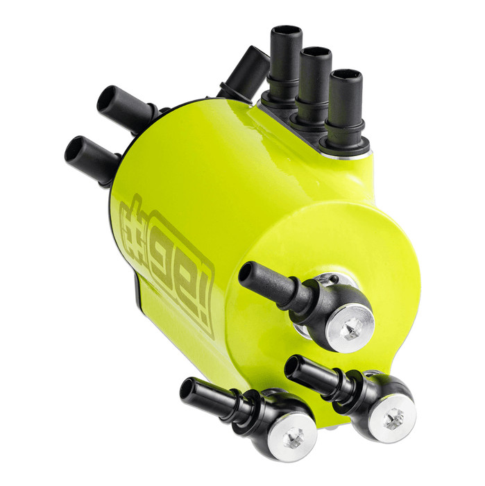 IAG Performance V3 Street Series Air / Oil Separator (AOS) Neon Yellow 2002 - 2007 WRX / 2004 - 2007 STI / 2004 - 2008 Forester XT - IAG - ENG - 7185NY - Subimods.com