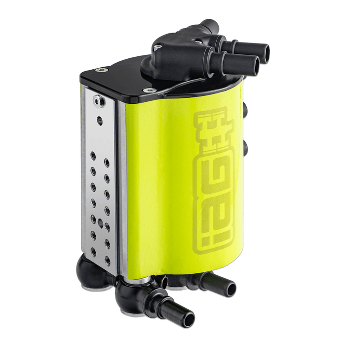 IAG Performance V3 Street Series Air / Oil Separator (AOS) Neon Yellow 2002 - 2007 WRX / 2004 - 2007 STI / 2004 - 2008 Forester XT - IAG - ENG - 7185NY - Subimods.com