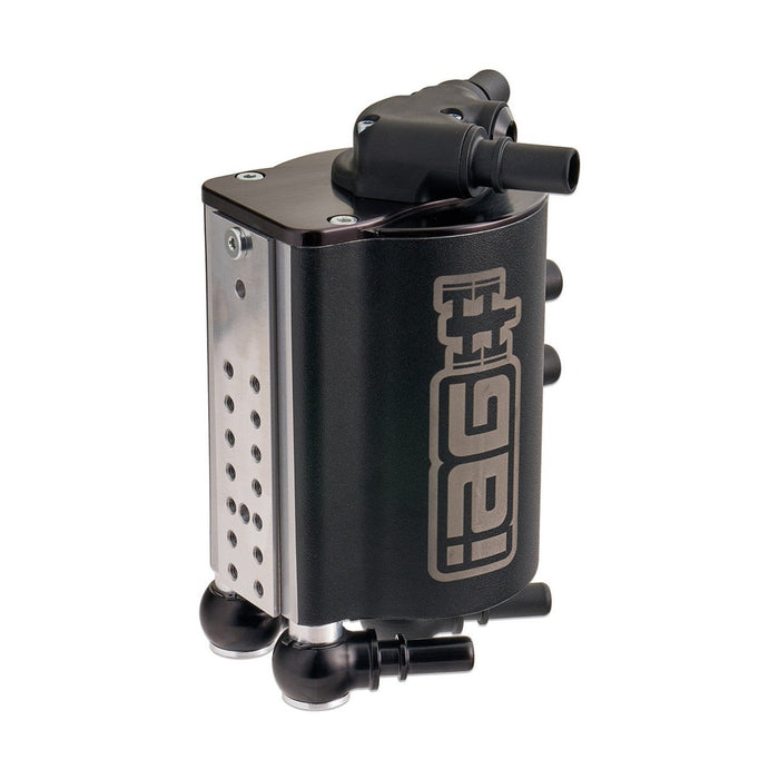 IAG Performance V3 Street Series Air / Oil Separator (AOS) Wrinkle Black 2020 - 2024 Outback XT / 2022 - 2024 Outback Wilderness - IAG - ENG - 7191BK - Subimods.com