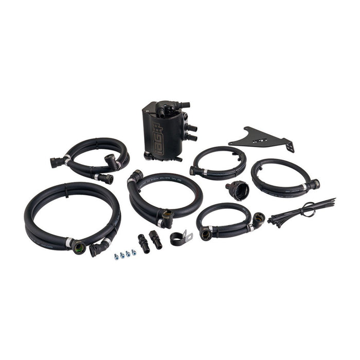 IAG Performance V3 Street Series Air / Oil Separator (AOS) Wrinkle Black 2020 - 2024 Outback XT / 2022 - 2024 Outback Wilderness - IAG - ENG - 7191BK - Subimods.com
