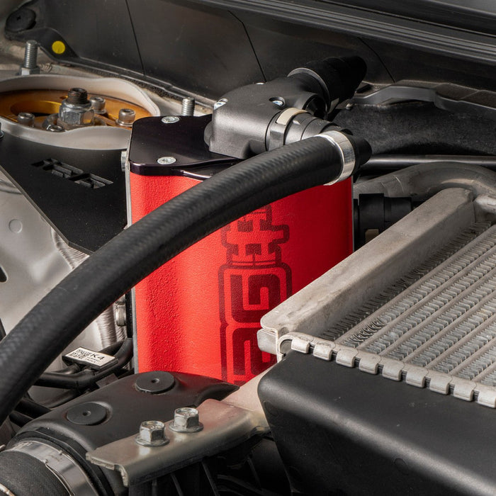 IAG Performance V3 Street Series Air / Oil Separator (AOS) Wrinkle Black 2022 - 2024 WRX - IAG-ENG-7188BK - Subimods.com