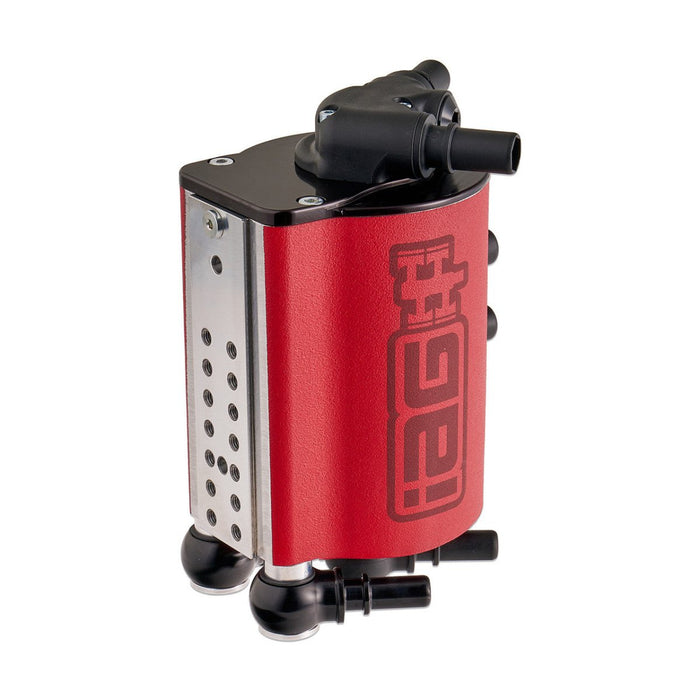 IAG Performance V3 Street Series Air / Oil Separator (AOS) Wrinkle Red 2020 - 2024 Outback XT / 2022 - 2024 Outback Wilderness - IAG - ENG - 7191RD - Subimods.com