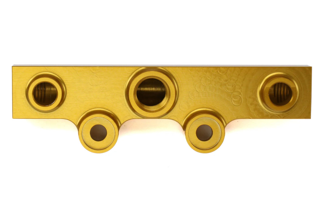 IAG Performance V3 Top Feed Fuel Rails Gold 2002 - 2014 WRX / 2007 - 2021 STI / 2008 - 2012 LGT / 2006 - 2013 FXT - IAG-AFD-2102GD - Subimods.com