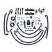 IAG PTFE Flex Fuel System Kit w/ Lines, Rails, FPR and FIC 1200cc Injectors 08 - 14 WRX / 08 - 21 STI - IAG-AFD-2342BK - Subimods.com