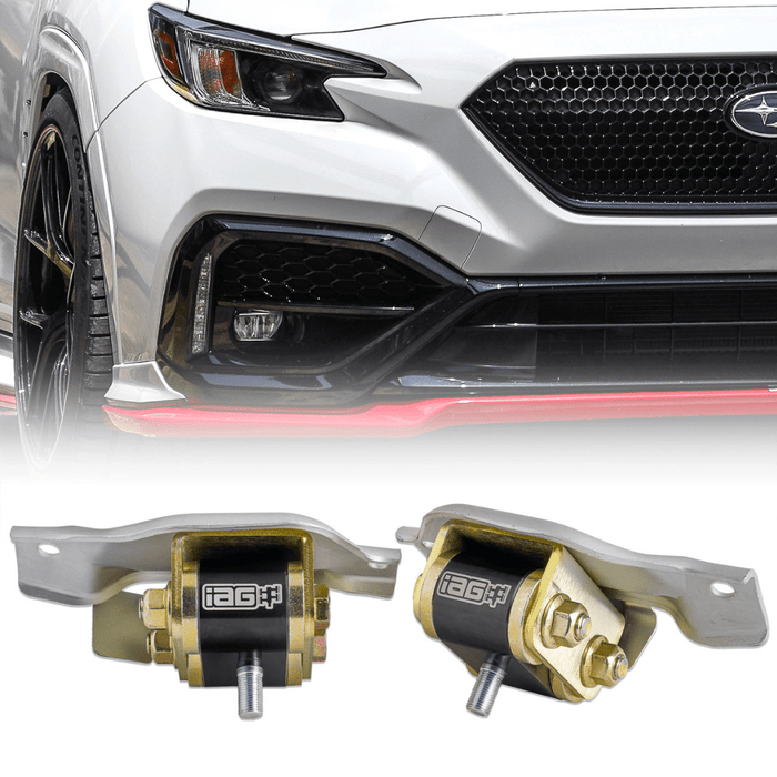 IAG Race Series Engine Mount Set Solid w/ Brackets 2022 - 2025 WRX - IAG - DRV - 2027 - Subimods.com