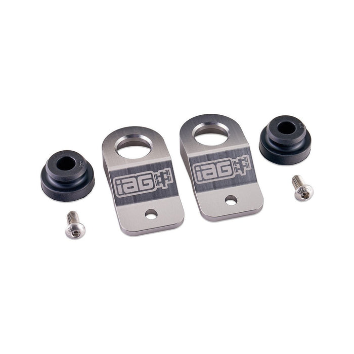 IAG Radiator Stays 2015-2021 WRX / 2015-2021 STI / 2012-2016 Impreza / 2013-2017 Crosstrek - IAG-ACC-5327BK - Subimods.com