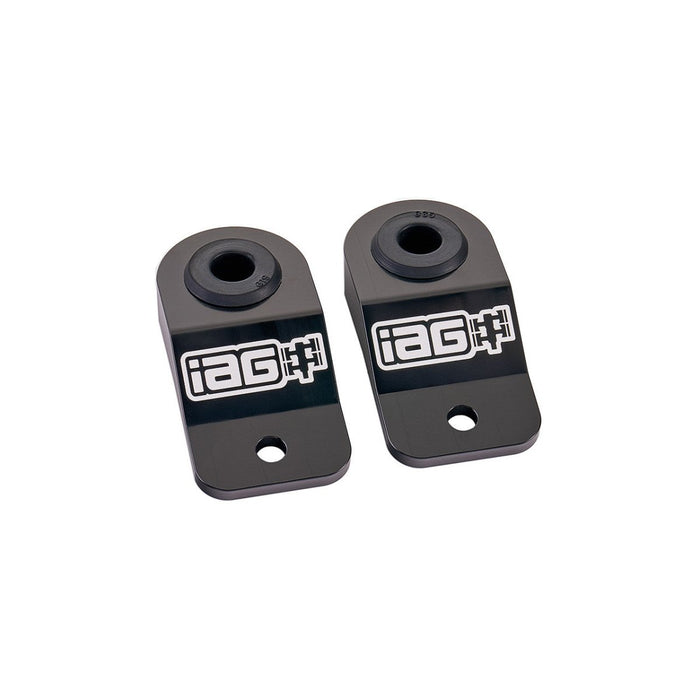 IAG Radiator Stays Black 2008 - 2014 WRX / 2008 - 2014 STI / 2008 - 2010 Impreza / 2008 - 2010 Outback - IAG - ACC - 5326BK - Subimods.com