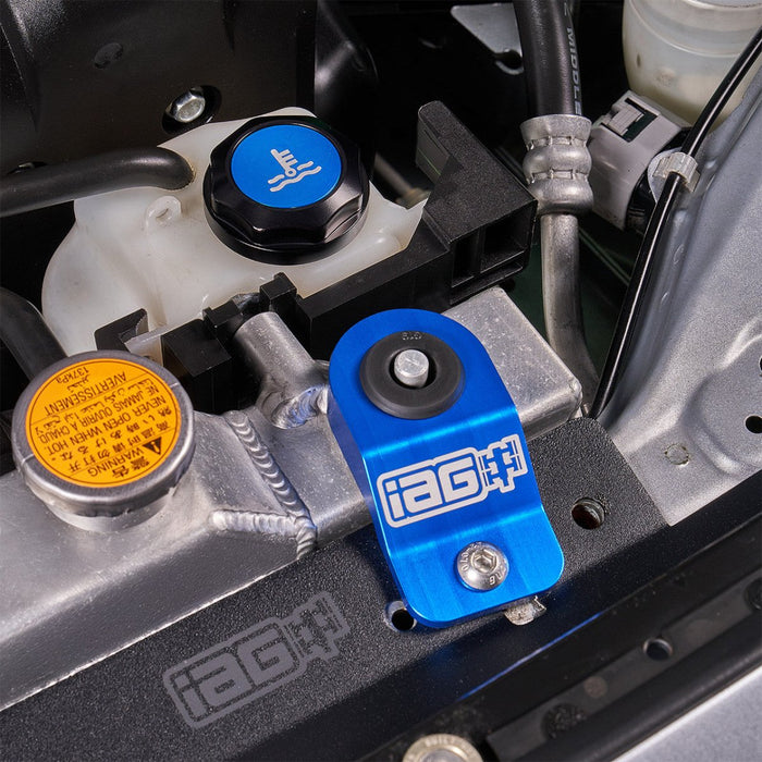 IAG Radiator Stays Blue 2002 - 2007 WRX / 2004 - 2007 STI / 2002 - 2007 Impreza / 2002 - 2007 Outback - IAG - ACC - 5325BL - Subimods.com