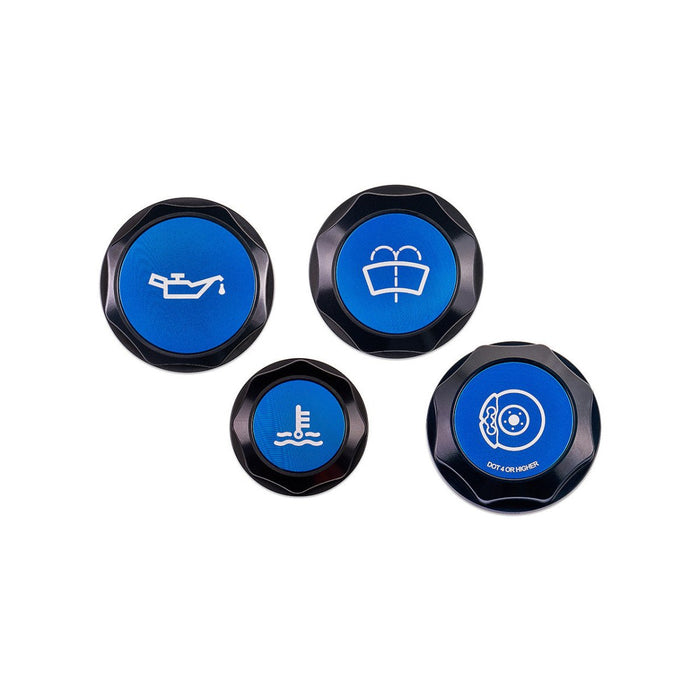 IAG Revolve Engine Bay Dress-Up Cap Kit 2022-2026 WRX - IAG-ACC-5406BKBK - Subimods.com