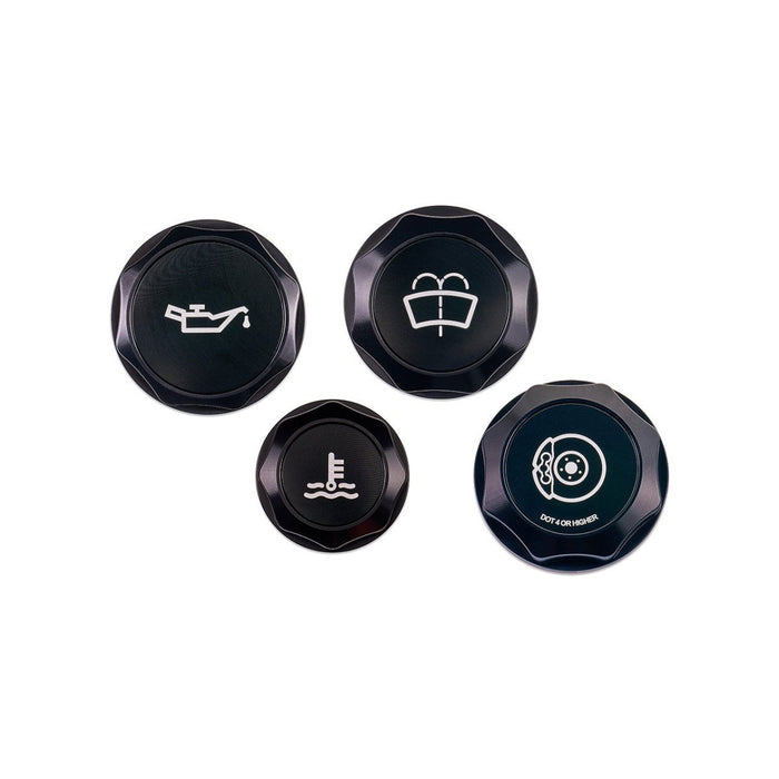 IAG Revolve Engine Bay Dress-Up Cap Kit 2022-2026 WRX - IAG-ACC-5406BKBK - Subimods.com