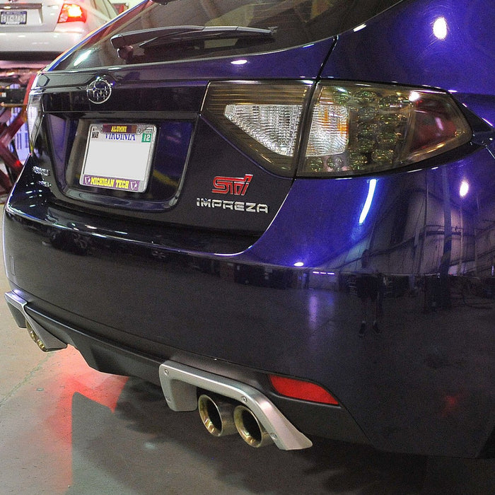 IAG RockBlocker Smoked / Clear Tail Light Overlay Film Kit 2008-2014 WRX / STI Hatchback - IAG-BDY-2005 - Subimods.com