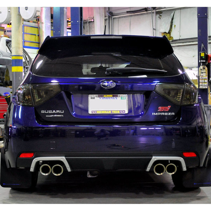 IAG RockBlocker Smoked Tail Light Overlay Film Kit 2008-2014 WRX / STI Hatchback - IAG-BDY-2004 - Subimods.com