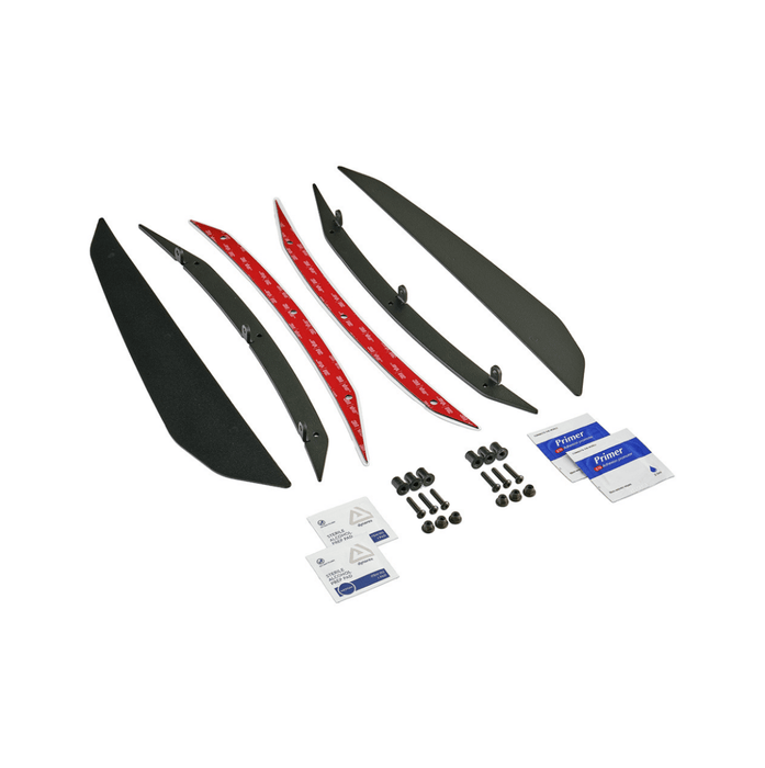 IAG Single Canard Kits 2015 - 2021 WRX / 2015 - 2021 STI - IAG-BDY-5340MBK - Subimods.com