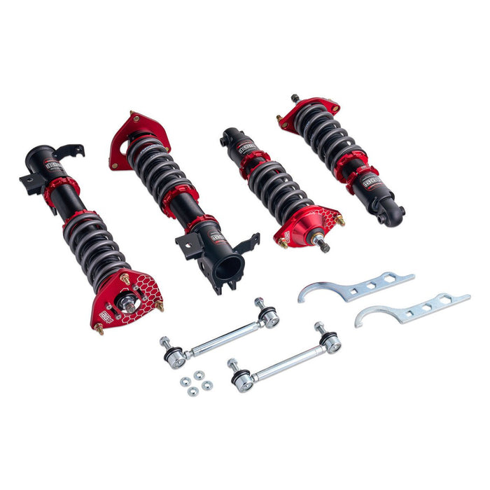 IAG Spec Street Series Coilovers by Fortune Auto 2013 - 2024 BRZ / 2013 - 2016 FRS / 2017 - 2021 GT86 / 2022 - 2024 GR86 - IAG - SUS - 1001 - Subimods.com