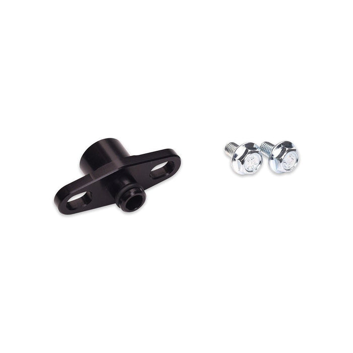 IAG Straight OEM Fuel Rail Adapter For Use w/ Aftermarket FPR 2002-2007 WRX / 2007 STI - IAG-AFD-2003BK - Subimods.com