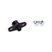 IAG Straight OEM Fuel Rail Adapter For Use w/ Aftermarket FPR 2002-2007 WRX / 2007 STI - IAG-AFD-2003BK - Subimods.com