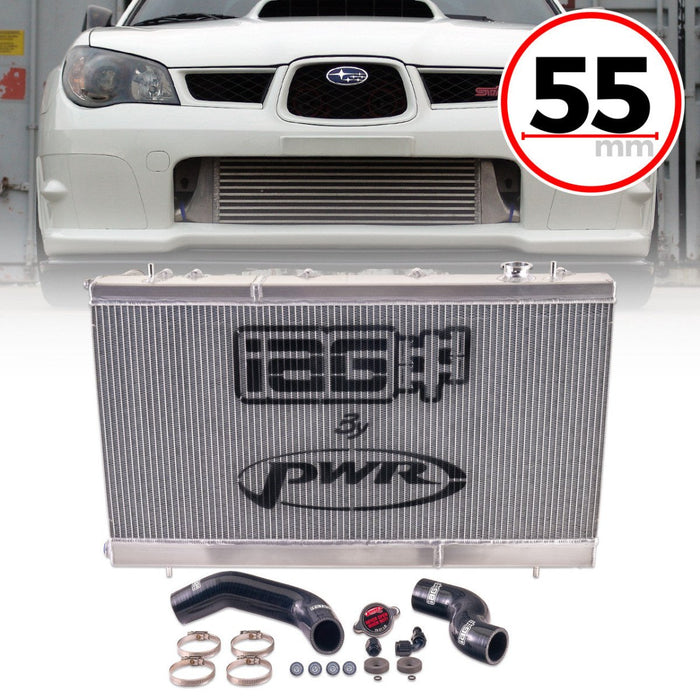 IAG Triple Pass Competition Series 55mm Radiator 2002-2007 WRX / 2004-2007 STI - IAG-ENG-2308 - Subimods.com