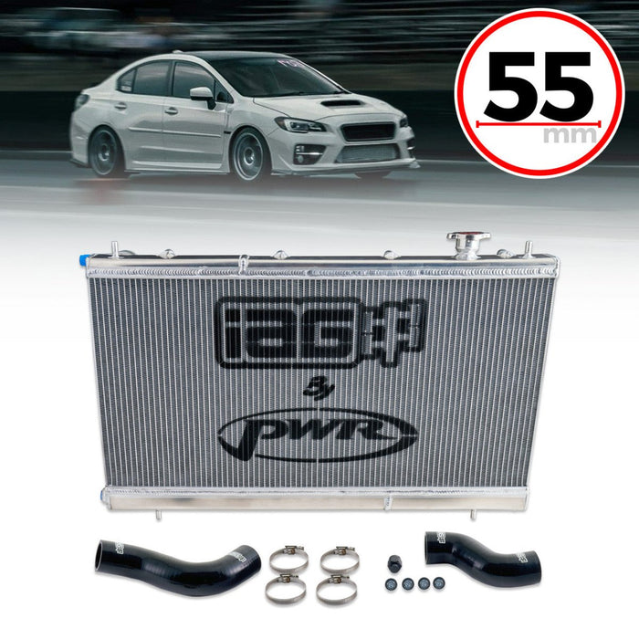 IAG Triple Pass Competition Series 55mm Radiator 2015-2021 WRX - IAG-ENG-2336 - Subimods.com