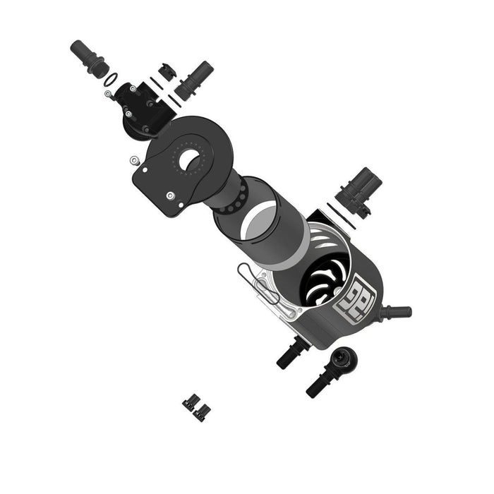 IAG Universal Air / Oil Separator (AOS) - IAG-ENG-7193BK - Subimods.com
