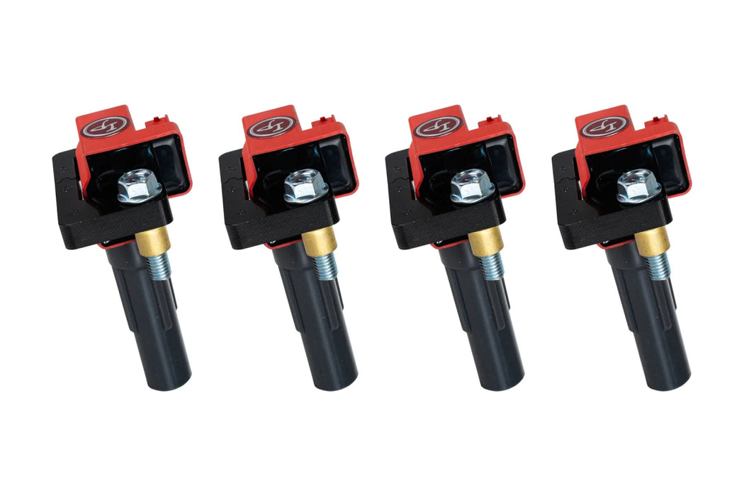 Ignition Projects Quad Spark Ignition Coil Set 2011-2014 WRX / 2011-2021 STI / 2010-2012 Legacy / 2011-2013 Forester - IP-M136406Q - Subimods.com