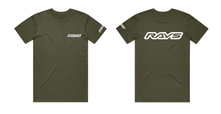 RAYS Limited T-Shirt Army w/ White Puff Logo