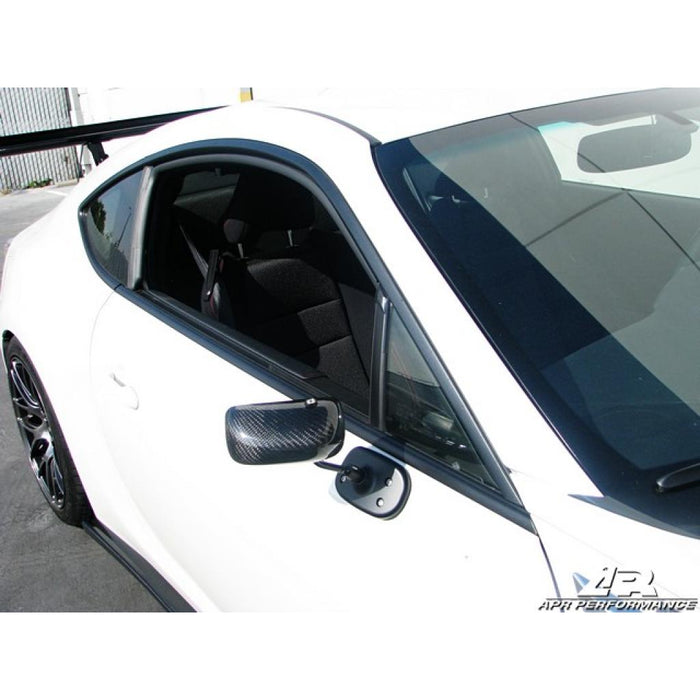 APR Performance Carbon Fiber Mirrors Formula GT3 Black Base 2013-2021 BRZ