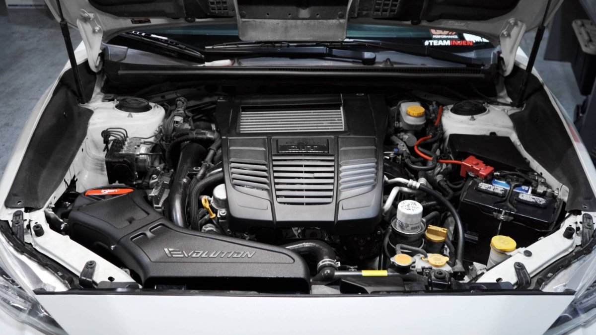 Injen Evolution Cold Air Intake System w/ Dry Air Filter 2015 - 2021 WRX - EVO1200 - Subimods.com