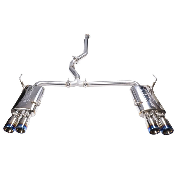 Injen Performance Catback System w/ Burnt Tips 2015 - 2021 WRX / 2015 - 2021 STI - SES1207TT - Subimods.com