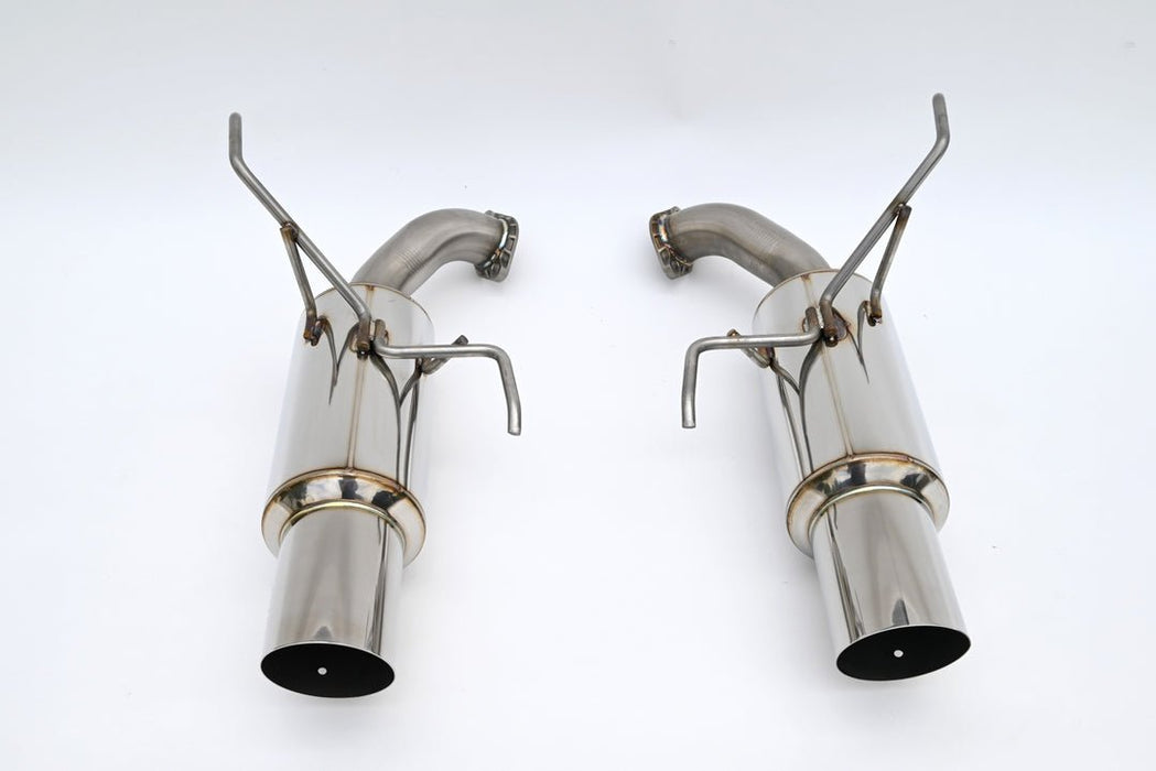 Invidia GT N1 Axle Back Exhaust w/ Stainless Steel Tips 2022-2026 WRX - HS22SW4AG1GSL - Subimods.com