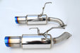 Invidia GT N1 Axle Back Exhaust w/ Titanium Tips 2022-2026 WRX - HS22SW4AG1GTL - Subimods.com