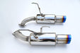 Invidia GT N1 Axle Back Exhaust w/ Titanium Tips 2022-2026 WRX - HS22SW4AG1GTL - Subimods.com