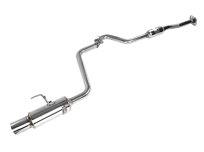 Invidia N1 Cat Back Exhaust Single Tip 2008 - 2014 Impreza 2.5i Sedan - HS08SI4GTP - Subimods.com