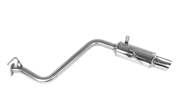 Invidia N1 Cat Back Exhaust Single Tip 2008 - 2014 Impreza 2.5i Sedan - HS08SI4GTP - Subimods.com