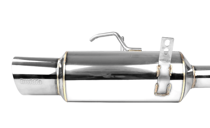 Invidia N1 Cat Back Exhaust Single Tip 2008 - 2014 Impreza 2.5i Sedan - HS08SI4GTP - Subimods.com