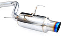Invidia N1 Single Stainless Steel Catback Exhaust w/ Titanium Tip 2022 - 2024 WRX - HS22SW4GTT - Subimods.com
