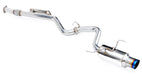 Invidia N1 Single Stainless Steel Catback Exhaust w/ Titanium Tip 2022 - 2024 WRX - HS22SW4GTT - Subimods.com