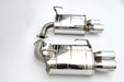 Invidia Q300 Axle Back Exhaust w/ Rolled Dual Wall Stainless Steel Tips 2022-2026 WRX - HS22SW4AQ4RSL - Subimods.com