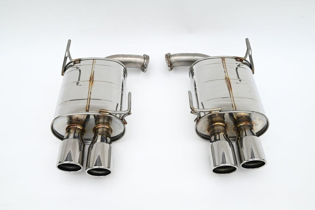 Invidia Q300 Axle Back Exhaust w/ Rolled Dual Wall Stainless Steel Tips 2022-2026 WRX - HS22SW4AQ4RSL - Subimods.com