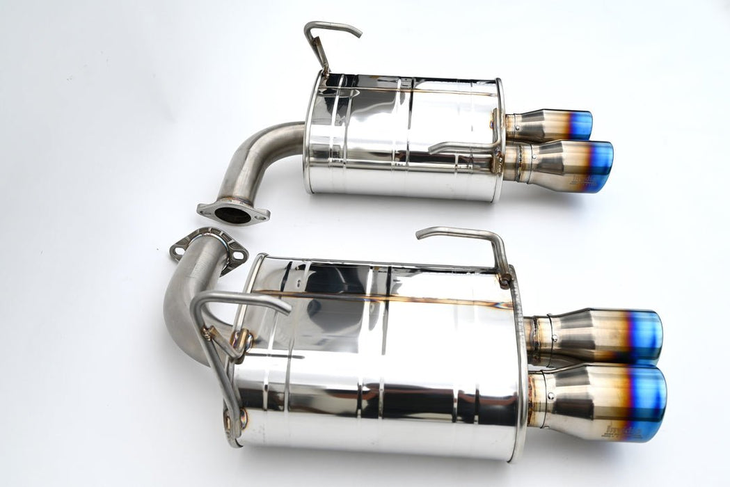 Invidia Q300 Axle Back Exhaust w/ Rolled Dual Wall Titanium Tips 2022-2026 WRX - HS22SW4AQ4RTL - Subimods.com