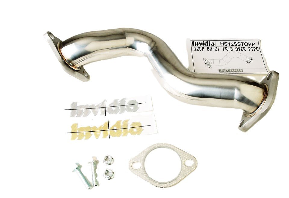Invidia Stainless Steel Overpipe 13-21 BRZ / FRS / GT86 - HS12SSTOPP - Subimods.com