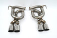 Invidia Twin Loop Axle Back Exhaust w/ Single Wall Stainless Steel Tips 2022-2026 WRX - HS22SW4AT4SSL - Subimods.com