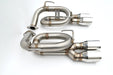 Invidia Twin Loop Axle Back Exhaust w/ Single Wall Stainless Steel Tips 2022-2026 WRX - HS22SW4AT4SSL - Subimods.com