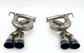 Invidia Twin Loop Axle Back Exhaust w/ Single Wall Titanium Tips 2022-2026 WRX - HS22SW4AT4STL - Subimods.com