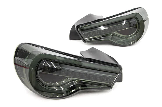 OLM OE Plus Linear Style Sequential Tail Lights Smoked Lens 2013-2021 BRZ / FRS / GT86