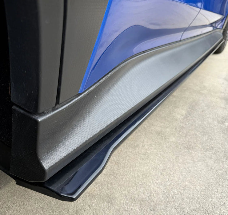 JNA Performance S Style ABS Side Skirt Extensions 2022 - 2024 WRX - JNA-SUB-SSW22S - Subimods.com