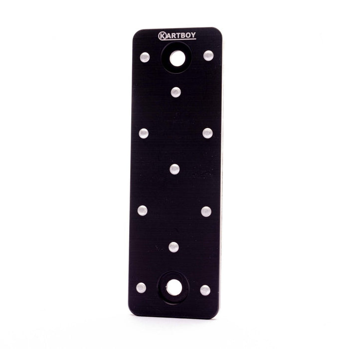 Kartboy Dead Pedal Black Most Subaru Models - KB-100-Pedl-Blk - Subimods.com